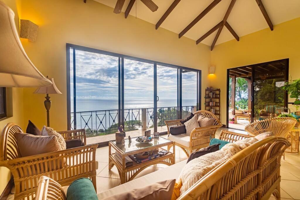 דומיניקל Villa Amor Del Mar With Breathtaking View Of Ocean & Jungle מראה חיצוני תמונה